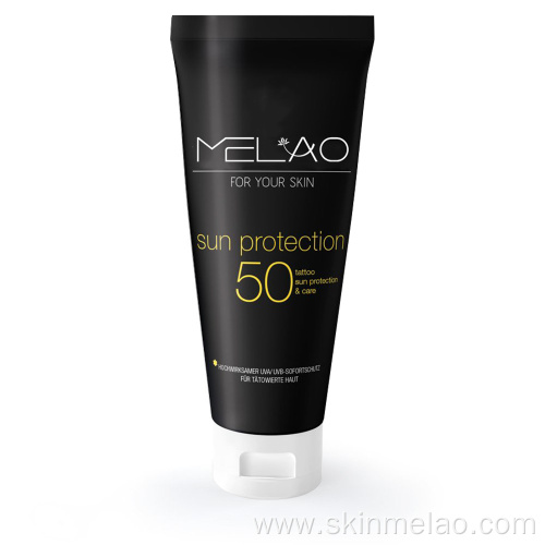 Moisturizing Tattoo Sunscreen Spf 50